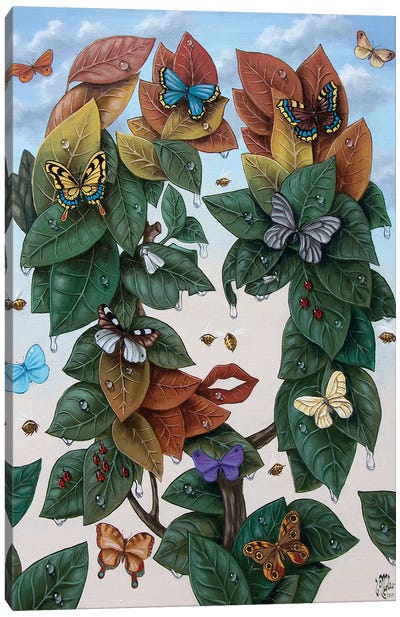 Flora Canvas Art Print