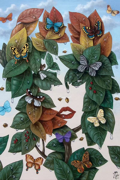 Pieced Together Portraits: Flora by Victor Molev