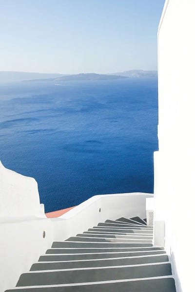 Victoria's Stories: Santorini Stairway by Victoria's Stories
