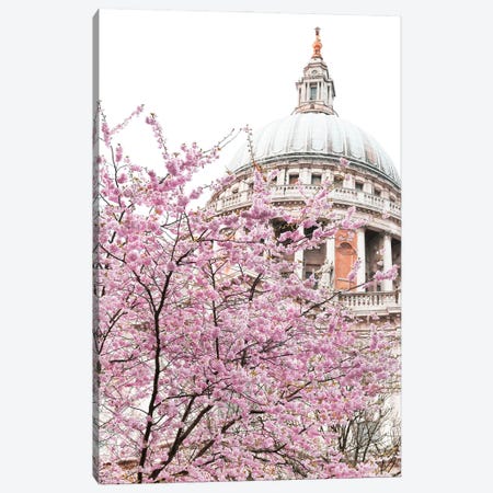 St Paul's Blossom Canvas Print #VMX106} by Victoria Metaxas Canvas Artwork