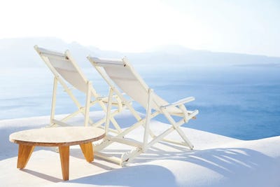 You Me And The Sea by Victoria Metaxas art print