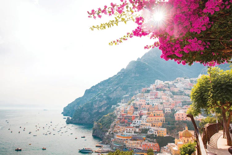 Pink Positano Sunset