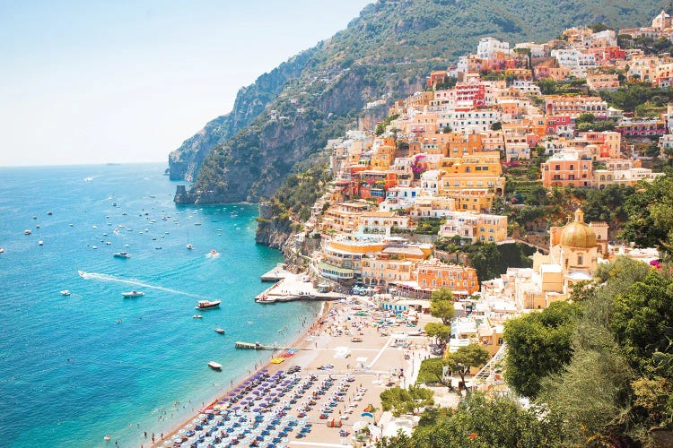 Love Summer On Positano Beach