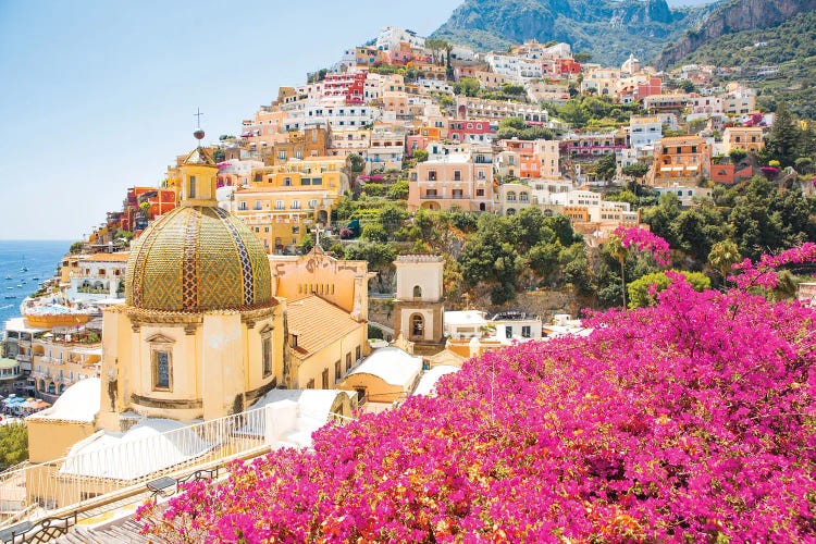 Pretty Pink Positano View