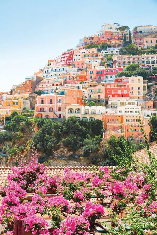 Positano Pastel Town