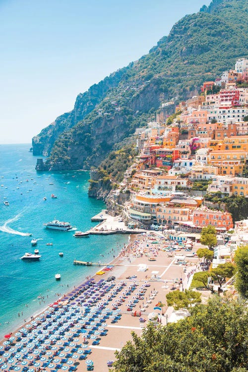 Summer On Positano Beach