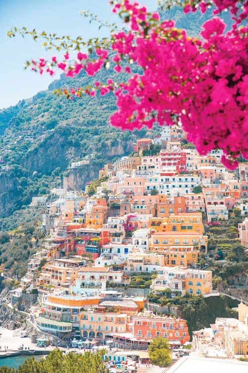 Positano Pink Flowers