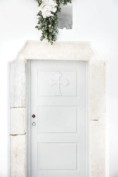 Victoria's Stories: Greek Doorway Cross by Victoria's Stories