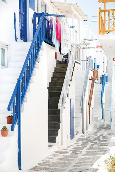 Island Stairs by Victoria Metaxas art print