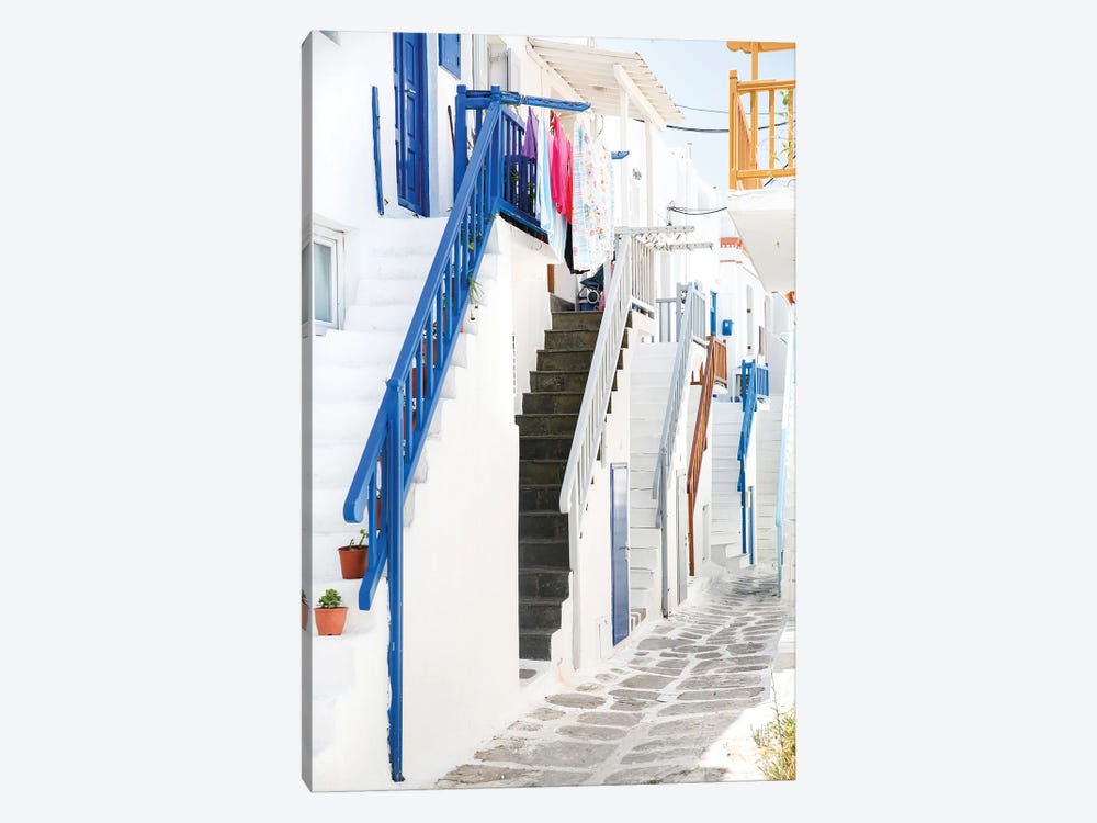 Island Stairs by Victoria Metaxas 1-piece Canvas Wall Art