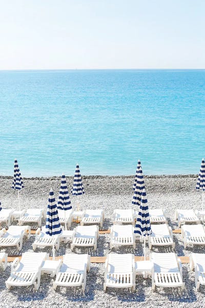 La Baie Des Anges by Victoria Metaxas art print