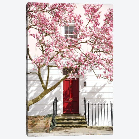 Little Red Door Canvas Print #VMX46} by Victoria Metaxas Canvas Art Print