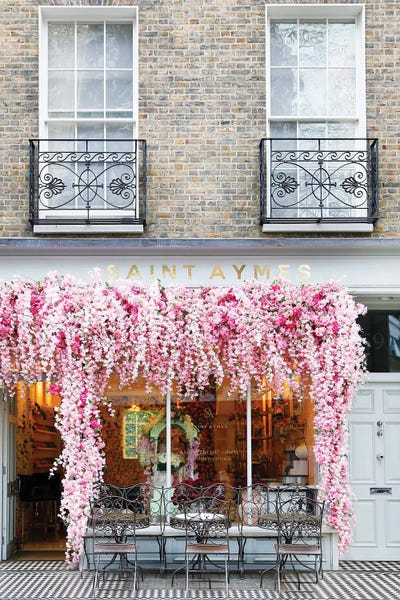 London: London Pink Cafe by Victoria's Stories