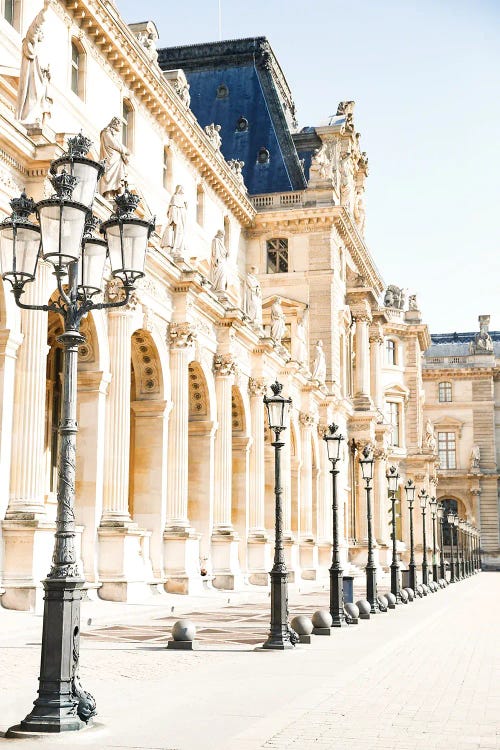 Louvre Lights by Victoria Metaxas wall art