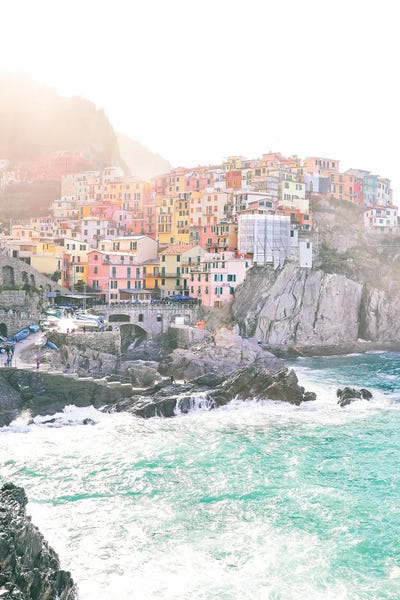 Magical Manarola Morning by Victoria Metaxas art print
