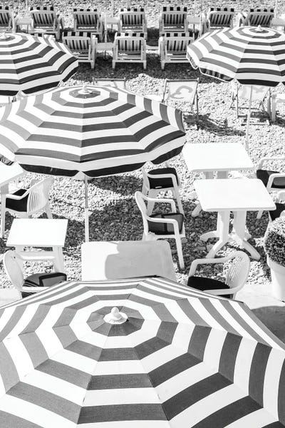 Monochrome Umbrellas by Victoria's Stories acrylic art print