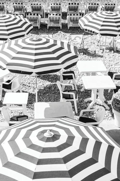 Monochrome Umbrellas