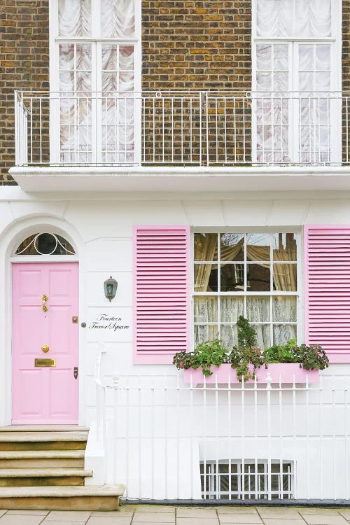 Pastel Pink Door London