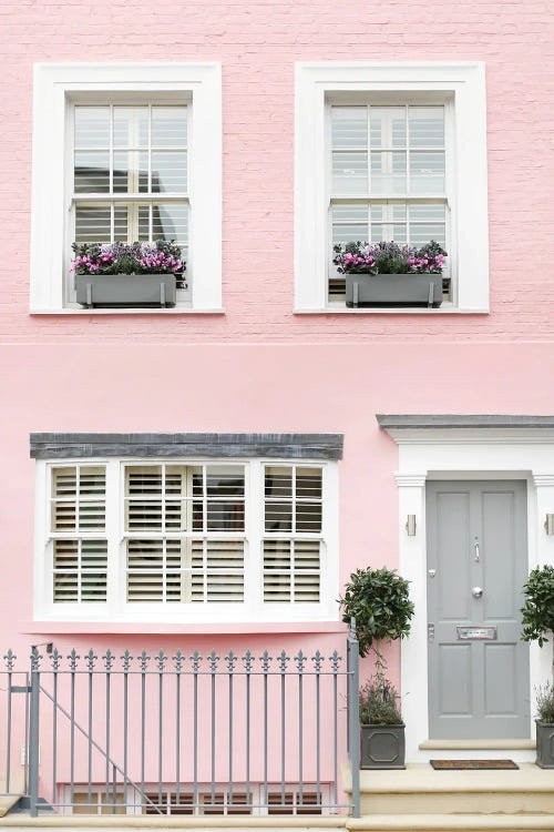 Pink London by Victoria Metaxas wall art