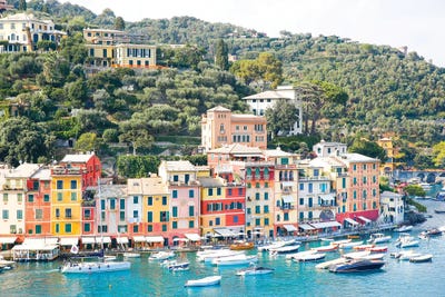 Pretty Portofinoo by Victoria Metaxas art print