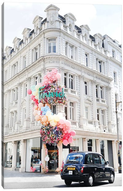 Bond Street Balloons Canvas Art Print - Daydream Destinations