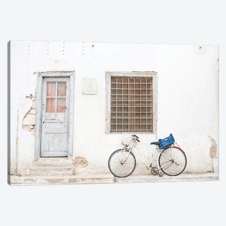 Rustic Island Bicycle Canvas Print #VMX95} by Victoria Metaxas Canvas Wall Art