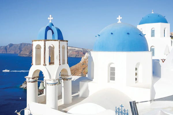 Santorini: Santa Irini Greece by Victoria's Stories
