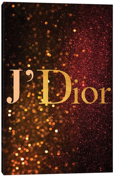 J'Dior Canvas Art Print - Alexandre Venancio