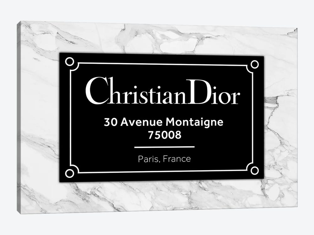 Dior Paris by Alexandre Venancio 1-piece Canvas Wall Art
