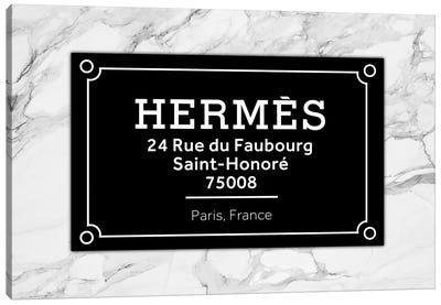 Hermes Paris Canvas Art Print - Hermès