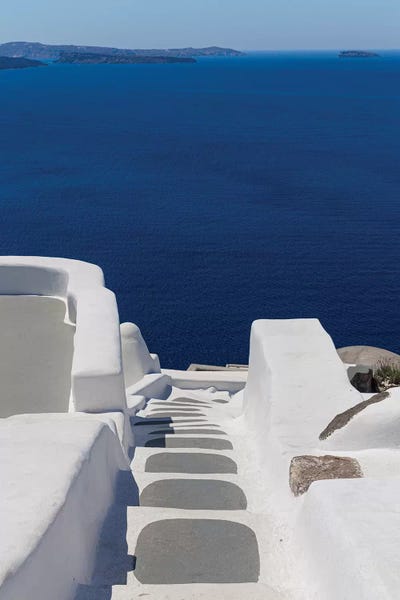 Staircases: View From Santorini by Alexandre Venancio