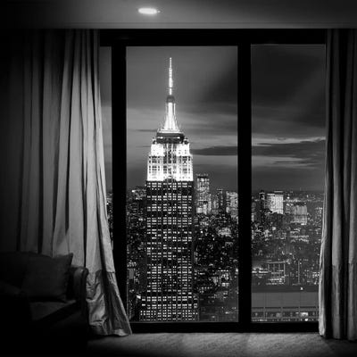 New York by Alexandre Venancio framed wall art