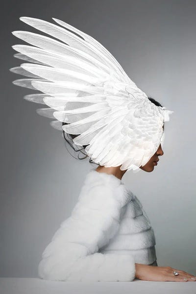 Alexandre Venancio: Woman And Wings by Alexandre Venancio