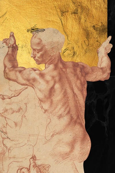 Alexandre Venancio: Masterpieces Remix Michelangelo I by Alexandre Venancio