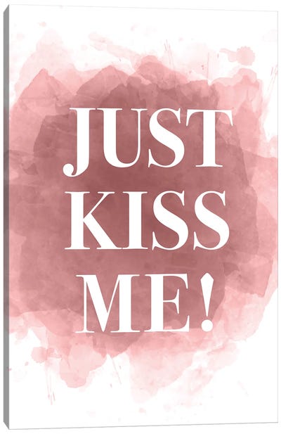 Just Kiss Me! Canvas Art Print - Alexandre Venancio