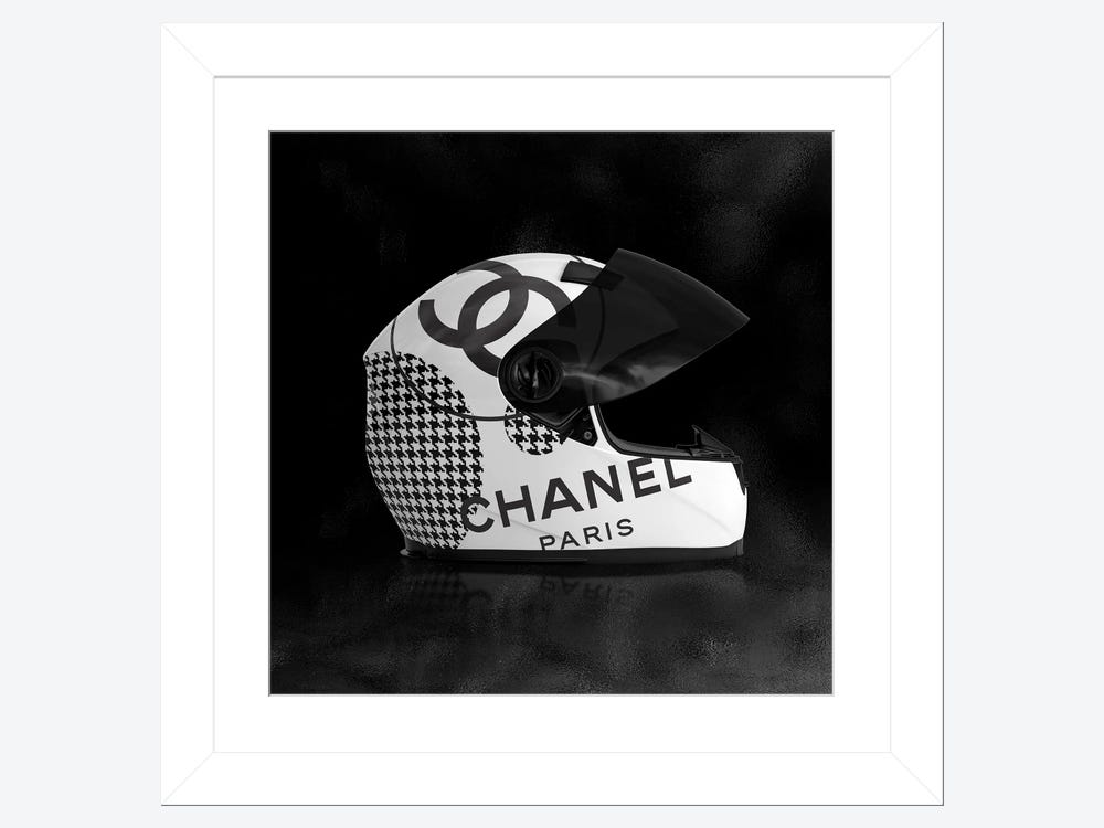 Framed Canvas Art (Champagne) - Chanel Ping Pong II by Alexandre Venancio ( Fashion > Men's Fashion art) - 26x18 in