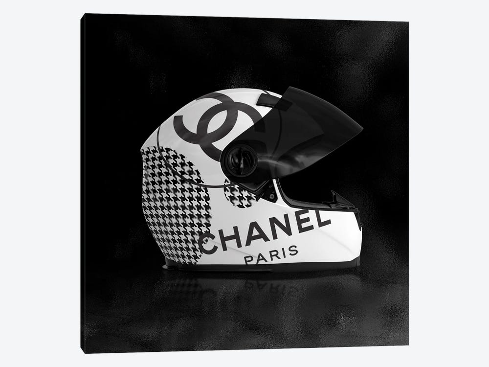 Chanel Helmet by Alexandre Venancio 1-piece Canvas Wall Art