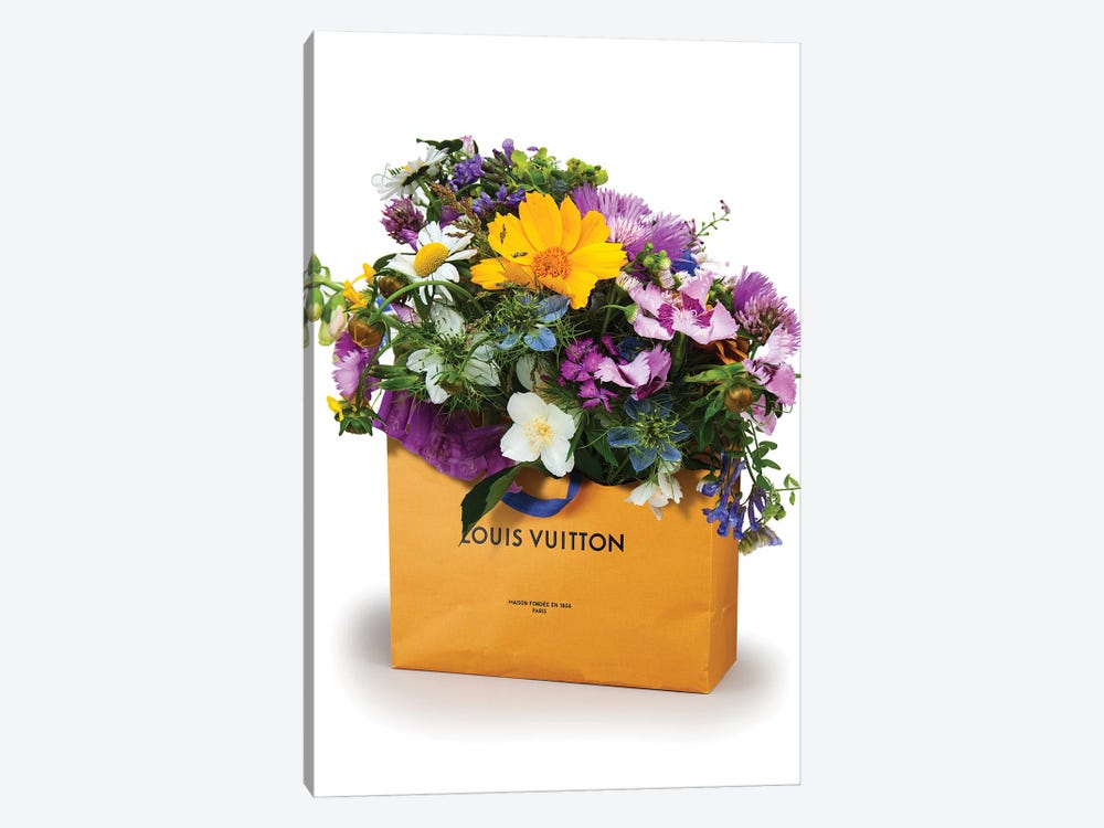 Alexandre Venancio Large Canvas Art Prints - LV Bag Vase ( Hobbies & lifestyles > Shopping art) - 60x40 in