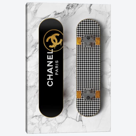 Chanel Skateboard Canvas Print #VNC259} by Alexandre Venancio Canvas Print