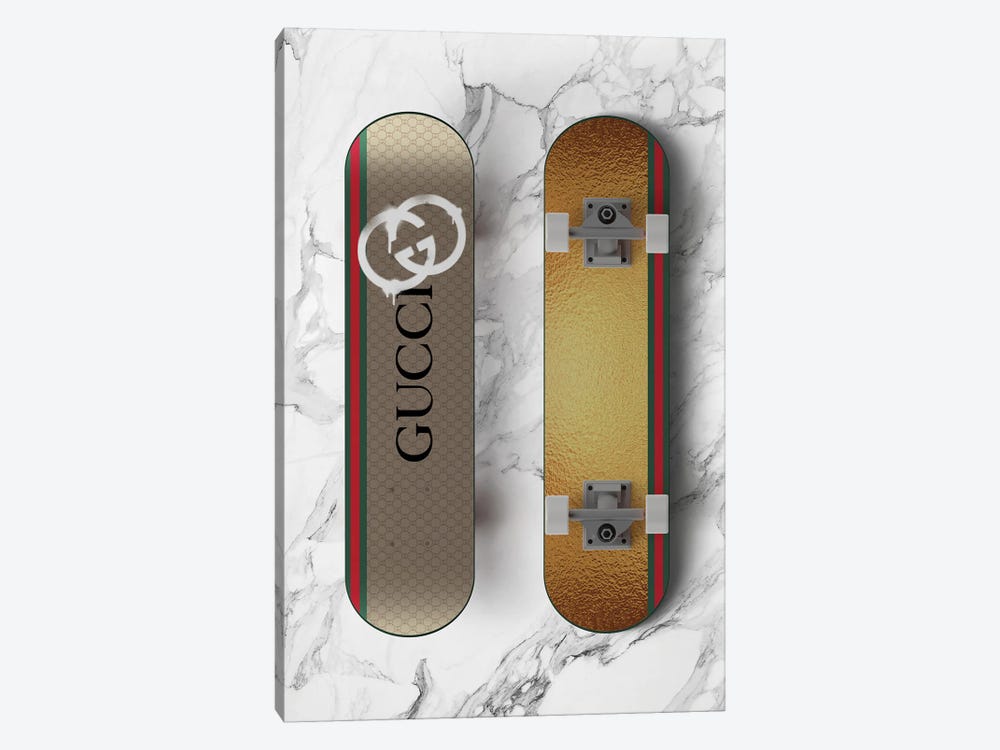 heltinde Ugle Lejlighedsvis Gucci Skateboard Art Print by Alexandre Venancio | iCanvas