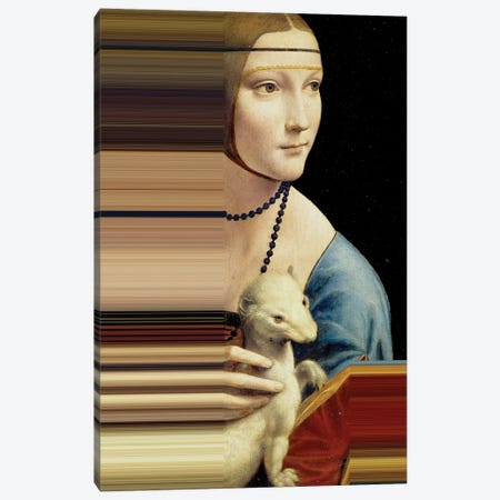 Desconstructed Masterpiece Davinci II Canvas Print #VNC275} by Alexandre Venancio Canvas Art