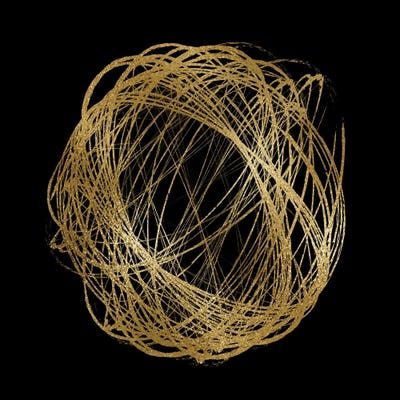 Circular Composition II by Alexandre Venancio framed wall art