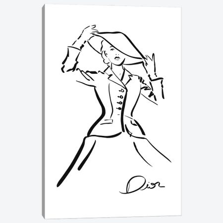 Dior Canvas Print #VNC283} by Alexandre Venancio Canvas Artwork