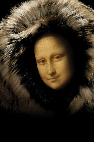 Mona Lisa by Alexandre Venancio framed wall art