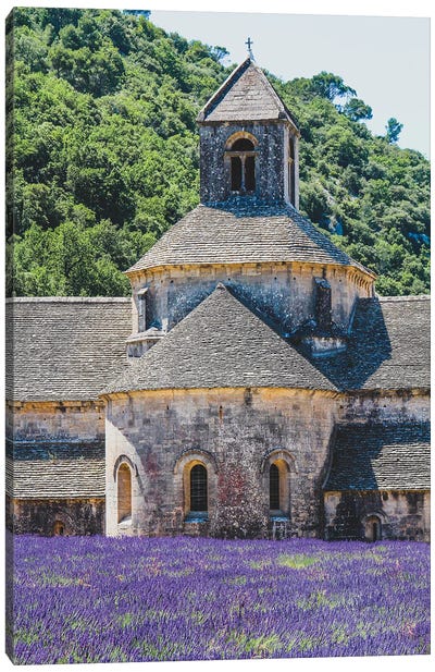 France Provence Abbey I Canvas Art Print - Provence