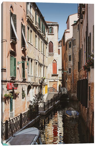 Venice Canal II Canvas Art Print - Alexandre Venancio