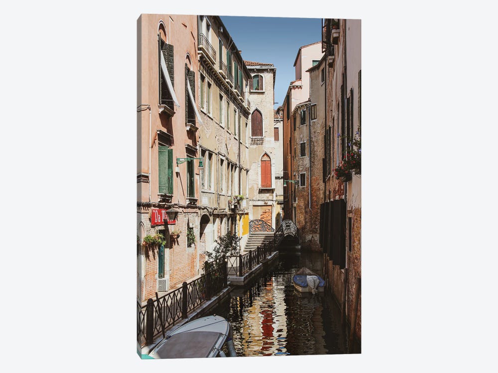 Venice Canal II 1-piece Canvas Art Print