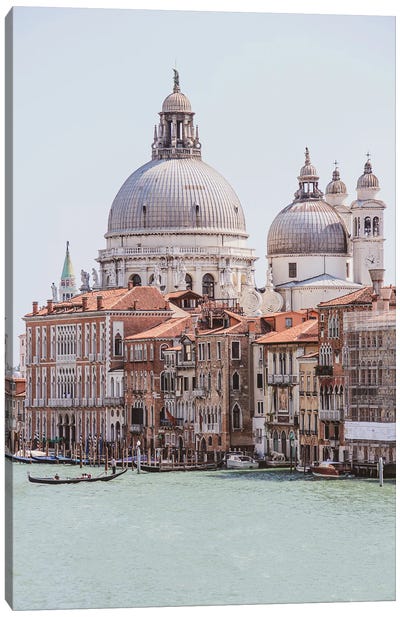 Venice View Canvas Art Print - Dome Art
