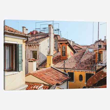Venice From The Window Canvas Print #VNC340} by Alexandre Venancio Art Print