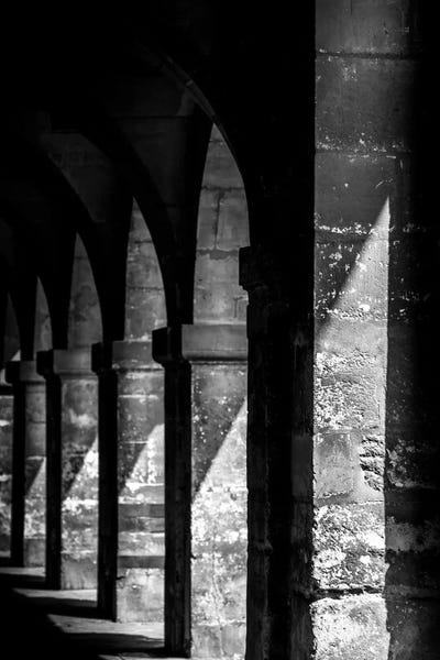 Arches: Paris In Black And White Shadows by Alexandre Venancio